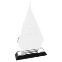 Silver 9" Arrow Point Impress Acrylic