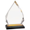 Gold 5 1/4" x 7 3/4" Diamond Impress Acrylic