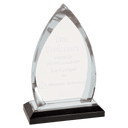 Silver 7 3/4" Oval Impress Acrylic