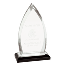 Silver 8 3/4" Oval Impress Acrylic