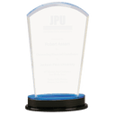 Blue 9 1/4" Arch Impress Acrylic