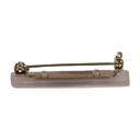 1 1/2" Clear Top Opening Bar Pin with Adhesive