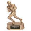 7 3/4" Antique Gold Football Resin