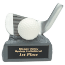 4 1/4" Color Golf Resin