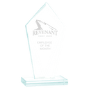 7 1/2" Diamond Jade Glass Award