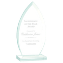 7 3/4" Oval Jade Glass Award