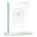 7" Rectangle Jade Glass Award