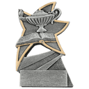 5 1/2" Lamp of Knowledge Jazz Star Resin