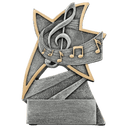 5 1/2" Music Jazz Star Resin