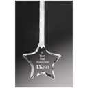 3 1/2" Crystal Star Ornament