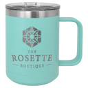 Teal Polar Camel 15 oz. Vacuum Insulated Mug with Slider Lid