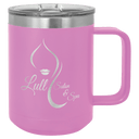 Light Purple Polar Camel 15 oz. Vacuum Insulated Mug with Slider Lid