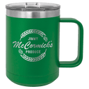 Green Polar Camel 15 oz. Vacuum Insulated Mug with Slider Lid