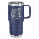 Navy Blue Polar Camel 20 oz. Vacuum Insulated Travel Mug with Slider Lid