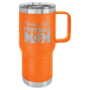Orange Polar Camel 20 oz. Vacuum Insulated Travel Mug with Slider Lid