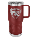 Maroon Polar Camel 20 oz. Vacuum Insulated Travel Mug with Slider Lid