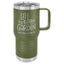 Olive Green Polar Camel 20 oz. Vacuum Insulated Travel Mug with Slider Lid