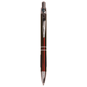 Burgundy with Silver Trim Laserable Pen with Gripper