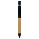 Black Recycled Paper Pen with Trim