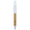 White Recycled Paper Pen with Trim