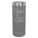 Dark Gray Polar Camel 22 oz. Skinny Tumbler with Slider Lid