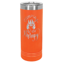 Orange Polar Camel 22 oz. Skinny Tumbler with Slider Lid
