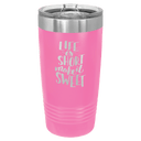 Pink Polar Camel 20 oz. Tumbler with Slider Lid