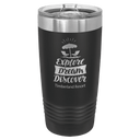 Black Polar Camel 20 oz. Ringneck Tumbler with Slider Lid