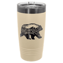 Sand/Ghost Black Polar Camel 20 oz. Warm ION-Plated Ringneck Tumbler with Slider Lid
