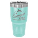 Teal Polar Camel 30 oz. Ringneck Tumbler with Slider Lid