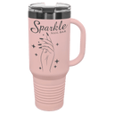 Black 2 Polar Camel 40 oz. Travel Mug with Handle & Straw