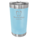 Light Blue Polar Camel 16 oz. Pint with Slider Lid