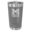 Dark Gray Polar Camel 16 oz. Pint with Slider Lid