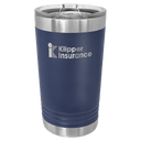 Navy Blue Polar Camel 16 oz. Pint with Slider Lid