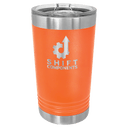 Orange Polar Camel 16 oz. Pint with Slider Lid