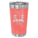 Coral Polar Camel 16 oz. Pint with Slider Lid
