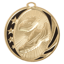 Bright Gold 2" Track Laserable MidNite Star Medal