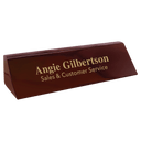 Rosewood 8 1/2" Piano Finish Desk Wedge