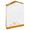 Gold 5" Star Point Acrylic