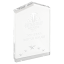 Silver 6" Star Point Acrylic