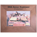 4" x 6" Genuine Walnut Picture Frame