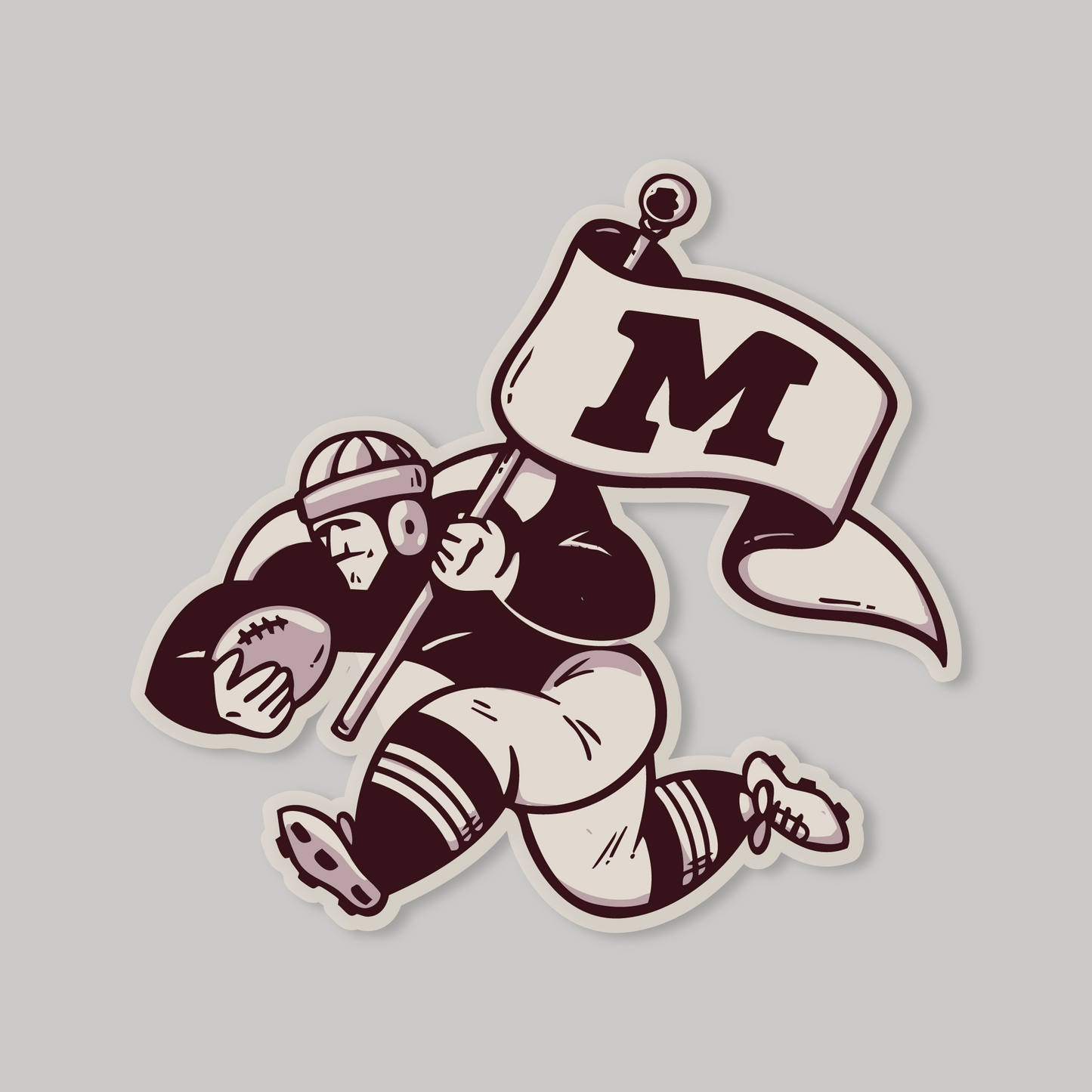 Maroons Player Sticker