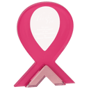 7" Pink Ribbon Standup Acrylic