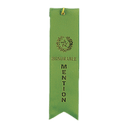 Honorable Mention Green Carded Ribbon with String
