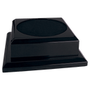 7" x 7" Black Royal Piano Finish Pedestal Base