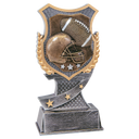 6" Football Shield Award