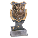 7" Bowling Shield Award