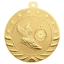 Bright Gold 2" Track Starbrite Medal