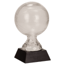 7" Glass Basketball with Marble Base