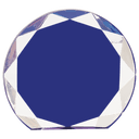 Blue 6 1/4" Sunburst Acrylic